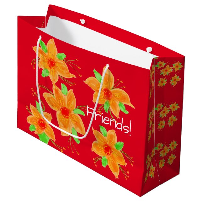 Ljusröd med Orange (Framsidan Vinklad)