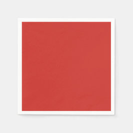 ljusröd pappersservett