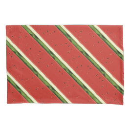 Ljusröd vattenfärg Watermelon Pillowcase