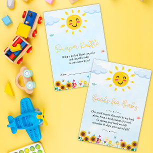 Ljusröntgenstråle från Sunshine Baby Shower Tilläggskort