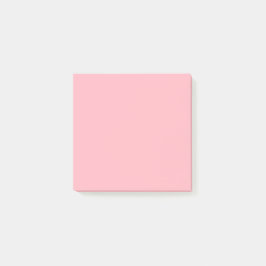 Ljusrosa Enkla 3" x 3" Post-it Block