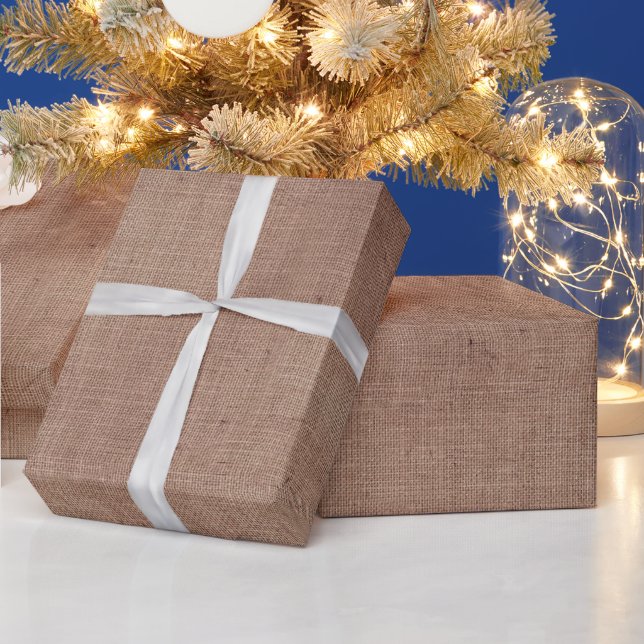 Ljusrosa Falskt Linne (linne-utseende)  Presentpapper (Helgdagar)
