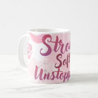 Ljusrosa feminint mugg