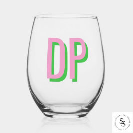 Ljusrosa + gröna brudtärnor