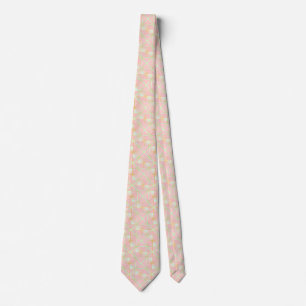 Ljusrosa Mint Guld Lyx Trendig Kollektion Slips