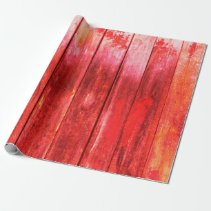 Ljusrött vedvägg, struktur. Wood struktur w Presentpapper