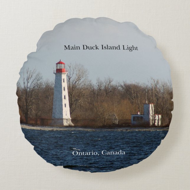 Ljusrunda vid Anka, centrala ön Rund Kudde (Framsidan)