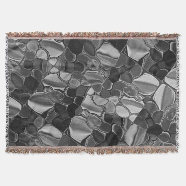 Ljusrundade former av grått och mörk. filt (Framsidan)