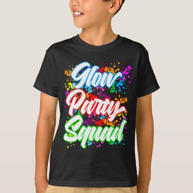 Ljussamling i glödkvadratisk kvadrat t shirt (Framsida)