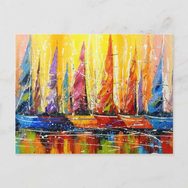 Ljussegel Vykort (Framsida)