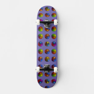 Ljussfärer Mini Skateboard Bräda 18,5 Cm