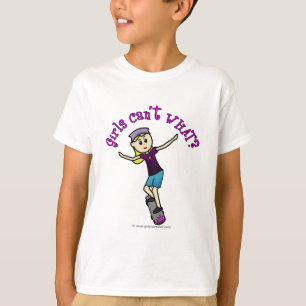 Ljusskateboarder T-shirt