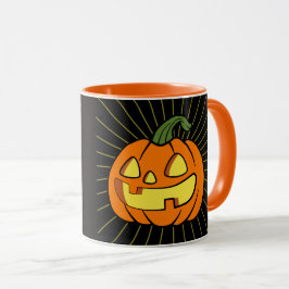 Ljussken i mörkret Jack-o-lantern Mugg