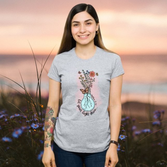 Ljussken - Matthew 5:16 T Shirt (Skapare uppladdad)