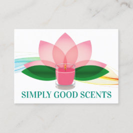 Ljussken, Skapar, spa, Affärskortet Retail Gift Sh Visitkort