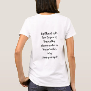 Ljusskjorta **Lägg till design/ikon T Shirt