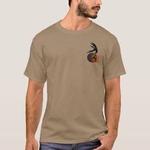 Ljusskjorta "Om Tine"-logotyp T-shirt