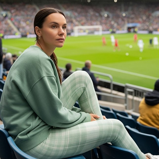 Ljusskum grönt betald leggings (Skapare uppladdad)