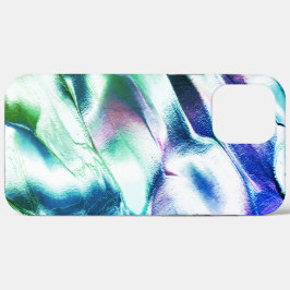 Ljusskuren från made metall, grönt till blå färg