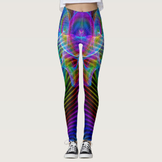 Ljussnurringsbalkar Leggings