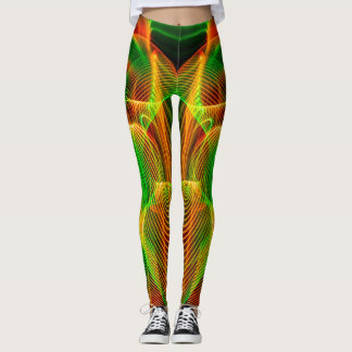 Ljussnurringsbalkar Leggings
