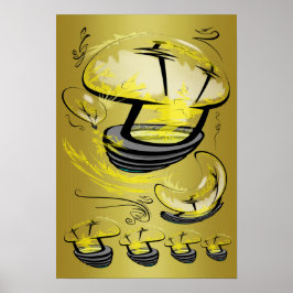 Ljussockeln Zaps Poster