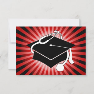 Ljussprängning, medicinsk studentmössa inbjudningar