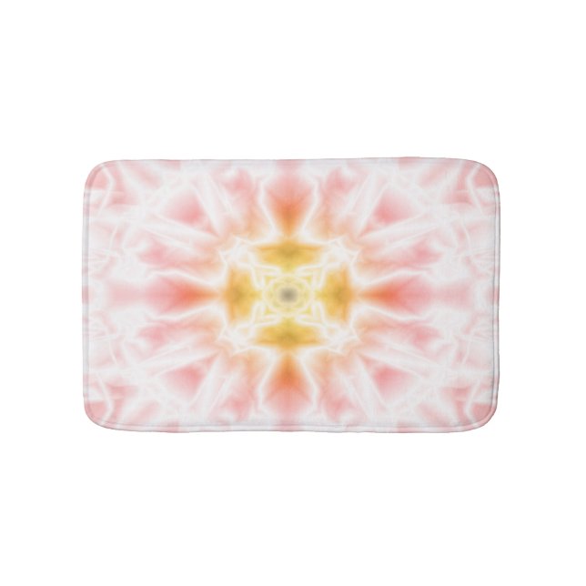 Ljusstark Abstrakt Badrumsmatta (Framsidan)