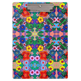 Ljusstark Abstrakt Flower Art