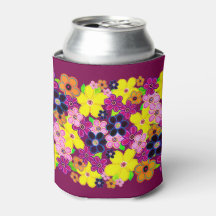 Ljusstark Abstrakt Flower Art