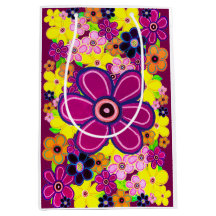 Ljusstark Abstrakt Flower Art