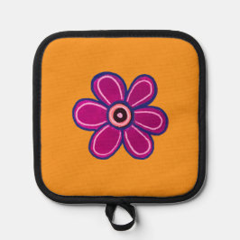 Ljusstark Abstrakt Flower Art