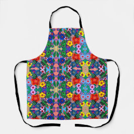 Ljusstark Abstrakt Flower Art