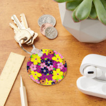 Ljusstark Abstrakt Flower Art