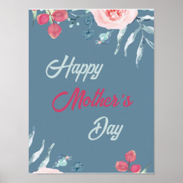 Ljusstark Blommigt | Mors dag 2024 Poster