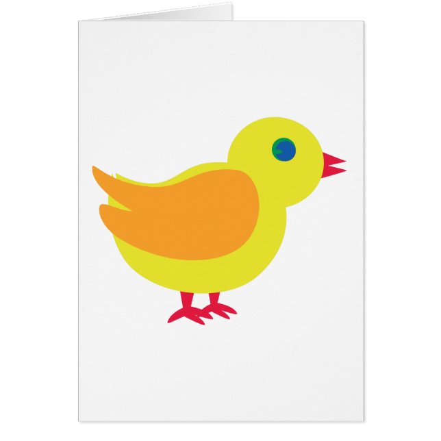 Ljusstark Chick OBS Kort (Framsidan)