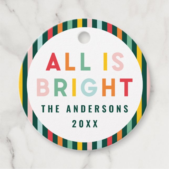 Ljusstark, färglös modern julfamilj Square Sti Gåvor Etiketter (Framsida)