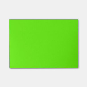 Ljusstark Grönt Premium Monochromatic Post-it Block
