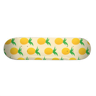 Ljusstark Gult anas Mönster Skateboard Bräda 20 Cm