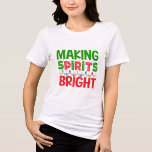 Ljusstark julstämning t shirt