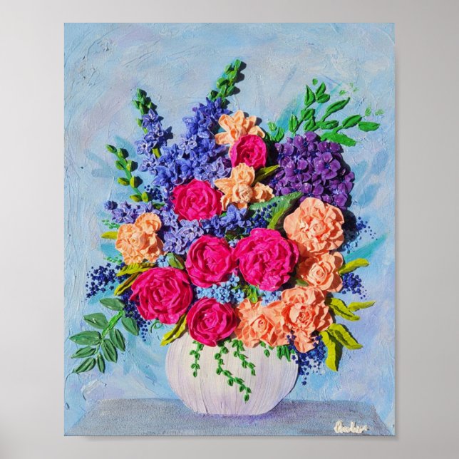 Ljusstark konstutskrift poster (Framsidan)