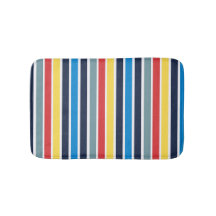 Ljusstark multifärgad lodrät rand.