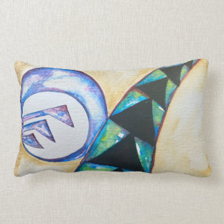 Ljusstark och modern, färgstark, accentlumbalkudde lumbarkudde