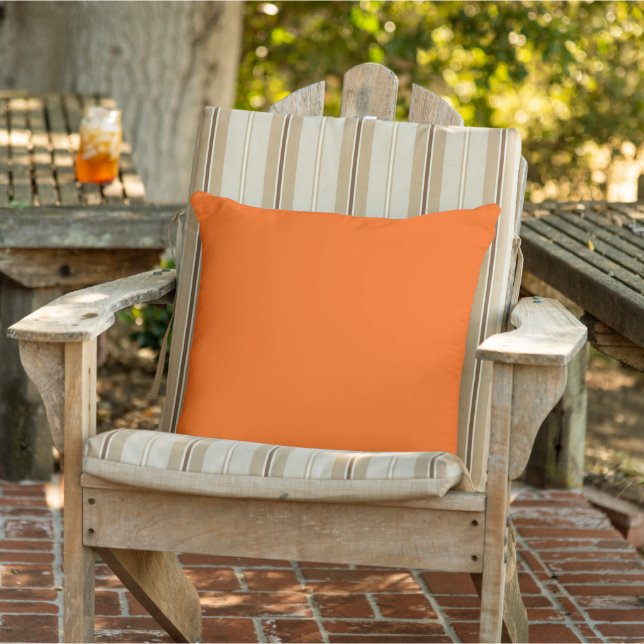 Ljusstark Orange i Färg Kudde (Stol)
