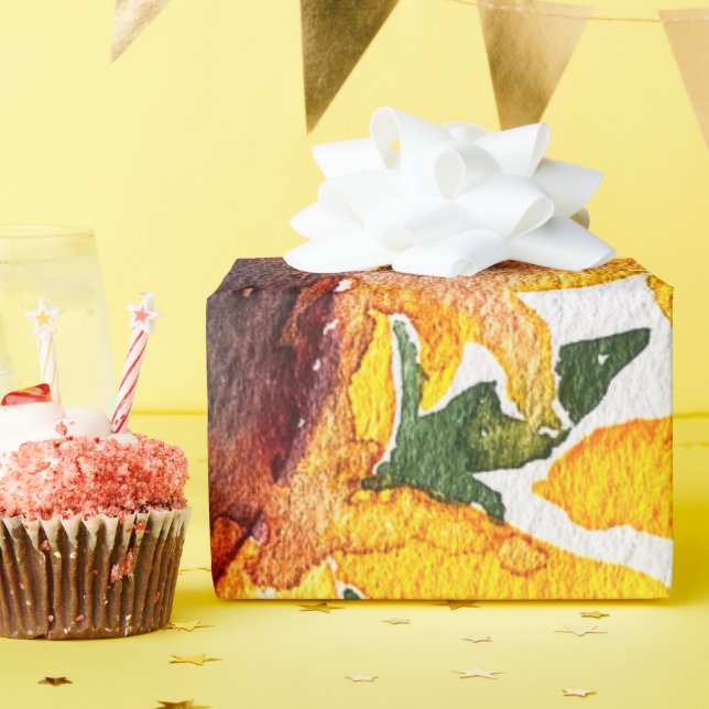 Ljusstark solrosfärg fantastisk 50 presentpapper (Födelsedagsfest)