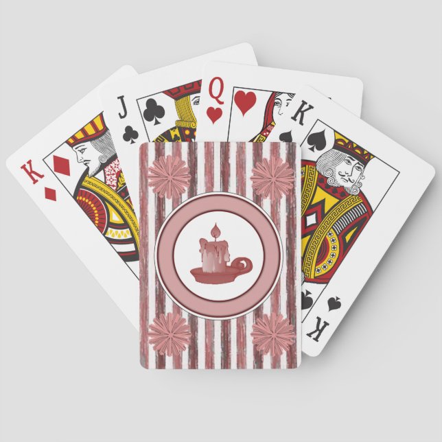 Ljusstearin Spelkortslek Spelkort (Baksidan)