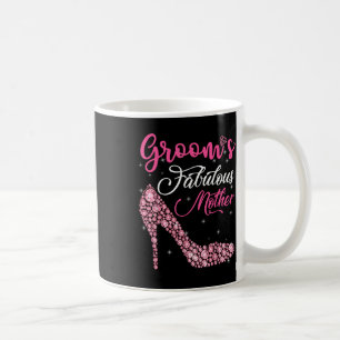 Ljusstenar Groom Fabulous Mor Glad Bröllopsdag Kaffemugg