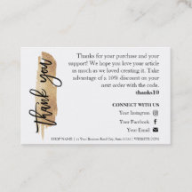 Ljusstillbehör Guld Glitter Chic Script Tacksedel