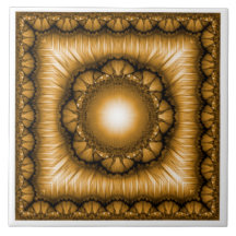 Ljusstrålande geometrisk ornament