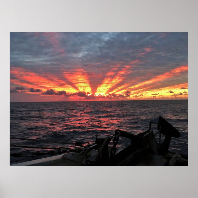 Ljusstrålar Poster (Framsidan)